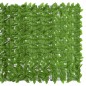 vidaXL Balkon-Sichtschutz mit Grünen Blättern 300x150 cm vidaXL Balkon-Sichtschutz mit Grünen Blättern 300x150 cm
