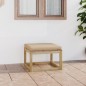 Gartenhocker mit Kissen Grün Imprägniertes Kiefernholz Gartenhocker mit Kissen Grün Imprägniertes Kiefernholz