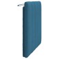 vidaXL Kopfteil-Kissen Blau 80 cm Samt