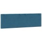 vidaXL Kopfteil-Kissen Blau 160 cm Samt vidaXL Kopfteil-Kissen Blau 160 cm Samt
