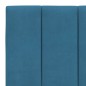 vidaXL Kopfteil-Kissen Blau 160 cm Samt vidaXL Kopfteil-Kissen Blau 160 cm Samt