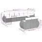 vidaXL 8-tlg. Garten-Sofagarnitur mit Kissen Beige Poly Rattan vidaXL 8-tlg. Garten-Sofagarnitur mit Kissen Beige Poly Rattan