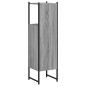 vidaXL Badschrank Grau Sonoma 33x33x120,5 cm Holzwerkstoff vidaXL Badschrank Grau Sonoma 33x33x120,5 cm Holzwerkstoff