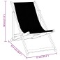 vidaXL Strandstühle 2 Stk. Klappbar Grau Aluminium und Textilene vidaXL Strandstühle 2 Stk. Klappbar Grau Aluminium und Textilene
