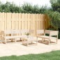 vidaXL 5-tlg. Garten-Sofagarnitur Massivholz Kiefer vidaXL 5-tlg. Garten-Sofagarnitur Massivholz Kiefer