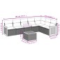vidaXL 8-tlg. Garten-Sofagarnitur mit Kissen Beige Poly Rattan vidaXL 8-tlg. Garten-Sofagarnitur mit Kissen Beige Poly Rattan