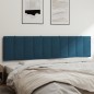 vidaXL Kopfteil-Kissen Blau 200 cm Samt vidaXL Kopfteil-Kissen Blau 200 cm Samt
