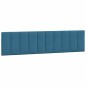 vidaXL Kopfteil-Kissen Blau 200 cm Samt vidaXL Kopfteil-Kissen Blau 200 cm Samt