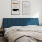 vidaXL Kopfteil-Kissen Blau 200 cm Samt vidaXL Kopfteil-Kissen Blau 200 cm Samt