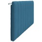 vidaXL Kopfteil-Kissen Blau 200 cm Samt vidaXL Kopfteil-Kissen Blau 200 cm Samt