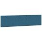 vidaXL Kopfteil-Kissen Blau 200 cm Samt vidaXL Kopfteil-Kissen Blau 200 cm Samt