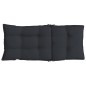 vidaXL Hochlehner-Auflagen 6 Stk. Schwarz Oxford-Gewebe vidaXL Hochlehner-Auflagen 6 Stk. Schwarz Oxford-Gewebe