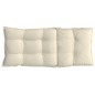 vidaXL Hochlehner-Auflagen 6 Stk. Creme Oxford-Gewebe vidaXL Hochlehner-Auflagen 6 Stk. Creme Oxford-Gewebe