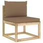 7-tlg. Garten-Lounge-Set mit Kissen Imprägniertes Kiefernholz 7-tlg. Garten-Lounge-Set mit Kissen Imprägniertes Kiefernholz