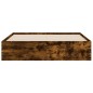 vidaXL Bettgestell mit Schubladen Räuchereiche 140x200cm Holzwerkstoff vidaXL Bettgestell mit Schubladen Räuchereiche 140x200cm Holzwerkstoff