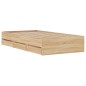 vidaXL Bettgestell mit Schubladen Sonoma-Eiche 90x200cm Holzwerkstoff vidaXL Bettgestell mit Schubladen Sonoma-Eiche 90x200cm Holzwerkstoff
