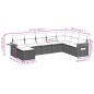 vidaXL 8-tlg. Garten-Sofagarnitur mit Kissen Beige Poly Rattan vidaXL 8-tlg. Garten-Sofagarnitur mit Kissen Beige Poly Rattan