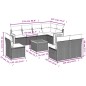 vidaXL 9-tlg. Garten-Sofagarnitur mit Kissen Grau Poly Rattan vidaXL 9-tlg. Garten-Sofagarnitur mit Kissen Grau Poly Rattan