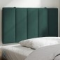 vidaXL Kopfteil-Kissen Dunkelgrün 80 cm Samt vidaXL Kopfteil-Kissen Dunkelgrün 80 cm Samt
