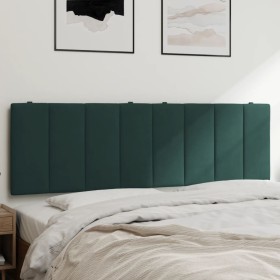 vidaXL Kopfteil-Kissen Dunkelgrün 160 cm Samt