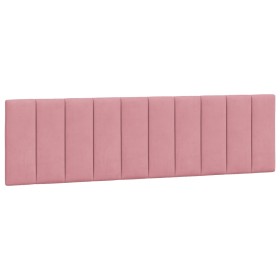 vidaXL Kopfteil-Kissen Rosa 180 cm Samt