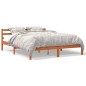 vidaXL Massivholzbett ohne Matratze Wachsbraun 160x200 Kiefernholz vidaXL Massivholzbett ohne Matratze Wachsbraun 160x200 Kiefernholz