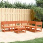 vidaXL 6-tlg. Garten-Sofagarnitur Wachsbraun Massivholz Kiefer vidaXL 6-tlg. Garten-Sofagarnitur Wachsbraun Massivholz Kiefer