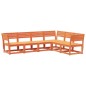 vidaXL 6-tlg. Garten-Sofagarnitur Wachsbraun Massivholz Kiefer vidaXL 6-tlg. Garten-Sofagarnitur Wachsbraun Massivholz Kiefer