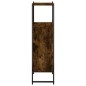 vidaXL Badschrank Räuchereiche 33x33x120,5 cm Holzwerkstoff vidaXL Badschrank Räuchereiche 33x33x120,5 cm Holzwerkstoff