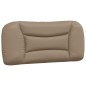 vidaXL Bettgestell mit Kopfteil Cappuccino-Braun 90x200 cm Kunstleder vidaXL Bettgestell mit Kopfteil Cappuccino-Braun 90x200 cm Kunstleder