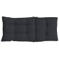 vidaXL Hochlehner-Auflagen 4 Stk. Schwarz Oxford-Gewebe vidaXL Hochlehner-Auflagen 4 Stk. Schwarz Oxford-Gewebe