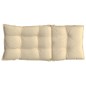 vidaXL Hochlehner-Auflagen 6 Stk. Beige Oxford-Gewebe vidaXL Hochlehner-Auflagen 6 Stk. Beige Oxford-Gewebe