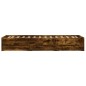 vidaXL Bettgestell mit Schubladen Räuchereiche 90x200cm Holzwerkstoff vidaXL Bettgestell mit Schubladen Räuchereiche 90x200cm Holzwerkstoff