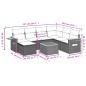 vidaXL 8-tlg. Garten-Sofagarnitur mit Kissen Beige Poly Rattan vidaXL 8-tlg. Garten-Sofagarnitur mit Kissen Beige Poly Rattan