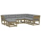 vidaXL 7-tlg. Garten-Lounge-Set mit Kissen Imprägniertes Kiefernholz vidaXL 7-tlg. Garten-Lounge-Set mit Kissen Imprägniertes Kiefernholz
