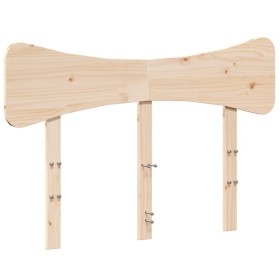 vidaXL Kopfteil 135 cm Massivholz Kiefer