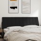 vidaXL Kopfteil-Kissen Schwarz 180 cm Samt vidaXL Kopfteil-Kissen Schwarz 180 cm Samt