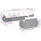 vidaXL 8-tlg. Garten-Sofagarnitur mit Kissen Beige Poly Rattan vidaXL 8-tlg. Garten-Sofagarnitur mit Kissen Beige Poly Rattan