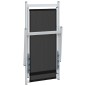 vidaXL Strandstühle 2 Stk. Klappbar Schwarz Aluminium und Textilene vidaXL Strandstühle 2 Stk. Klappbar Schwarz Aluminium und Textilene