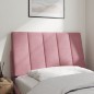 vidaXL Kopfteil-Kissen Rosa 80 cm Samt