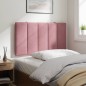 vidaXL Kopfteil-Kissen Rosa 80 cm Samt