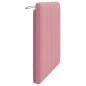 vidaXL Kopfteil-Kissen Rosa 80 cm Samt