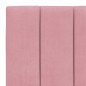 vidaXL Kopfteil-Kissen Rosa 80 cm Samt