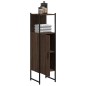 vidaXL Badschrank Braun Eichen-Optik 33x33x120,5 cm Holzwerkstoff vidaXL Badschrank Braun Eichen-Optik 33x33x120,5 cm Holzwerkstoff