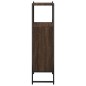 vidaXL Badschrank Braun Eichen-Optik 33x33x120,5 cm Holzwerkstoff vidaXL Badschrank Braun Eichen-Optik 33x33x120,5 cm Holzwerkstoff