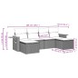 vidaXL 6-tlg. Garten-Sofagarnitur mit Kissen Beige Poly Rattan vidaXL 6-tlg. Garten-Sofagarnitur mit Kissen Beige Poly Rattan