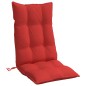 vidaXL Hochlehner-Auflagen 4 Stk. Rot Oxford-Gewebe vidaXL Hochlehner-Auflagen 4 Stk. Rot Oxford-Gewebe