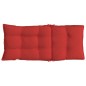 vidaXL Hochlehner-Auflagen 4 Stk. Rot Oxford-Gewebe vidaXL Hochlehner-Auflagen 4 Stk. Rot Oxford-Gewebe