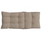 vidaXL Hochlehner-Auflagen 6 Stk. Taupe Oxford-Gewebe vidaXL Hochlehner-Auflagen 6 Stk. Taupe Oxford-Gewebe
