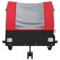 vidaXL Fahrradanhänger Schwarz und Rot 45 kg Eisen vidaXL Fahrradanhänger Schwarz und Rot 45 kg Eisen